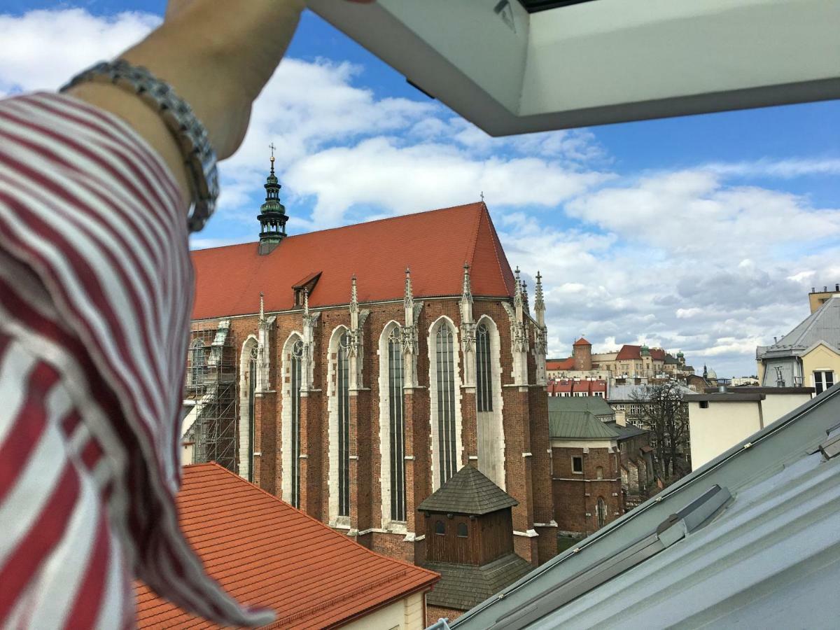 Appartement Kazimierz Penthouse With Private Terrace à Cracovie Extérieur photo