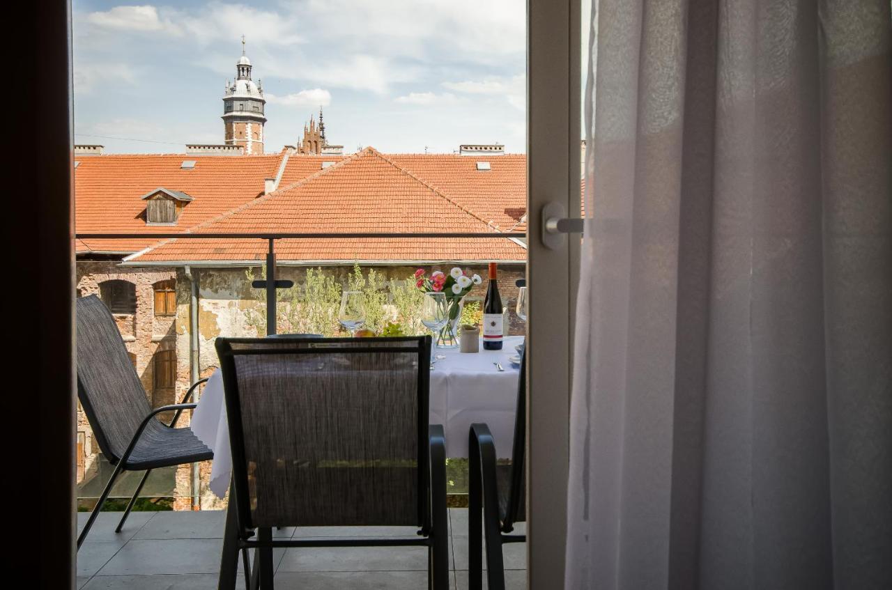 Appartement Kazimierz Penthouse With Private Terrace à Cracovie Extérieur photo