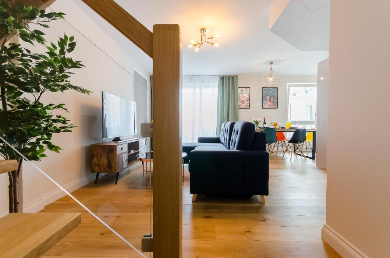 Appartement Kazimierz Penthouse With Private Terrace à Cracovie Extérieur photo