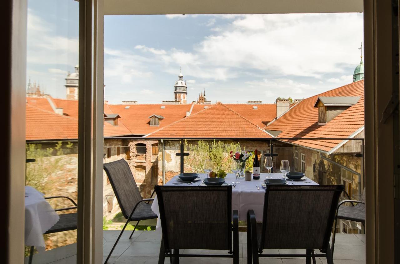 Appartement Kazimierz Penthouse With Private Terrace à Cracovie Extérieur photo